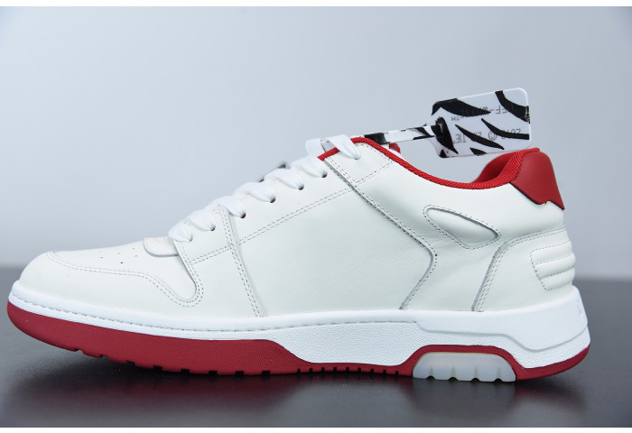 OFF WHITE™ C/O VIRGIL ABLOH OUT OF OFFICE LOW-TOP LEATHER SNEAKERS "OOO"