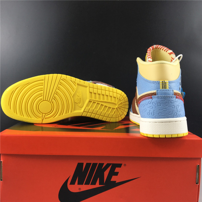 Ma*s*n château rouge x air jordan 1 mid se “fearless” cu2803-200