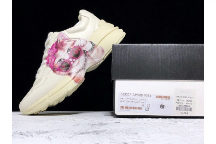 GUCC UNISEX STREET STYLE LOW-TOP SNEAKERS 583337 DRW00 9014