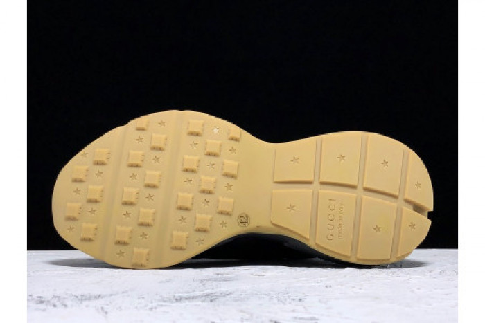 GUCC RUBBER SOLE CASUAL STYLE LOW-TOP SNEAKERS 550046 A9L00 9522