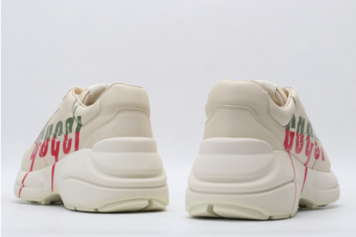 G*u*i rhyton leather sneaker